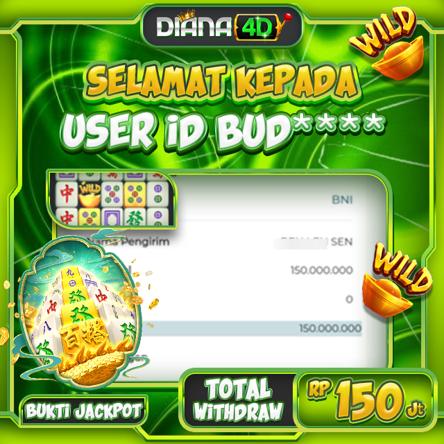 SELAMAT UNTUK USER ID BUD***MENDAPATKAN MAXWIN