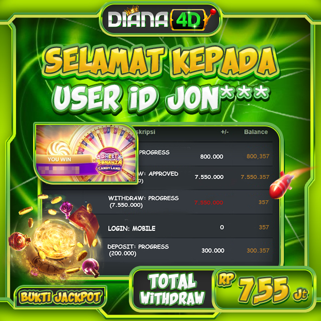 SELAMAT USER ID JON*** MENDAPATKAN MAXWIN