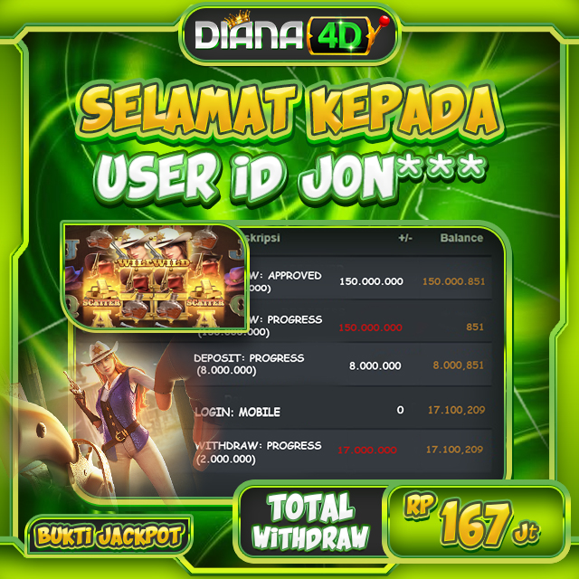 SELAMAT USER ID JON*** MENDAPATKAN MAXWIN