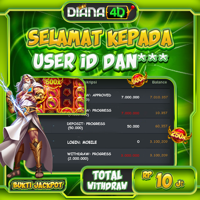 SELAMAT USER ID DAN*** MENDAPATKAN MAXWIN