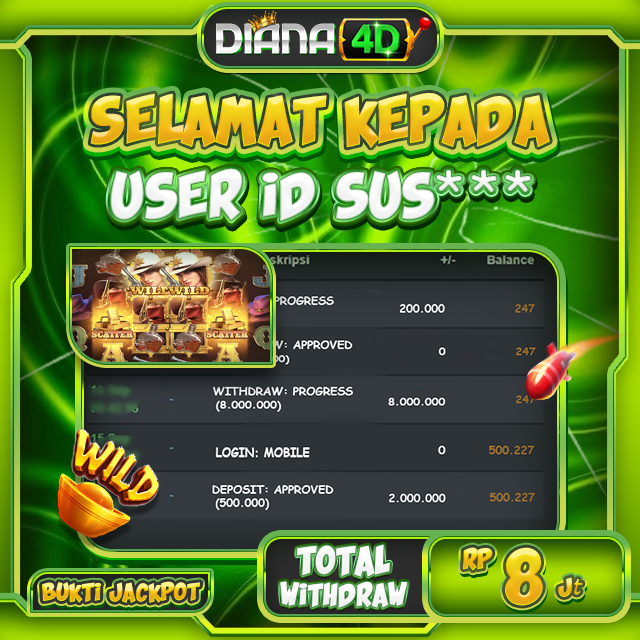 SELAMAT USER ID SUS*** MENDAPATKAN MAXWIN