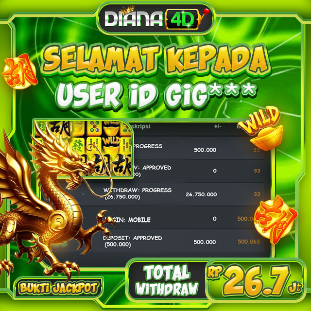 SELAMAT USER ID GIG*** MENDAPATKAN MAXWIN