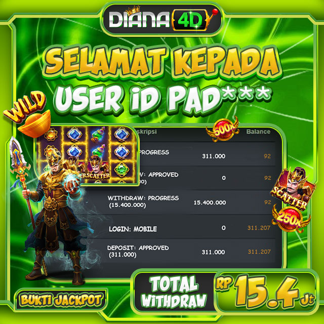 SELAMAT USER ID PAD*** MENDAPATKAN MAXWIN