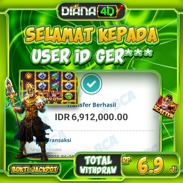 SELAMAT USER ID GER*** MENDAPATKAN MAXWIN