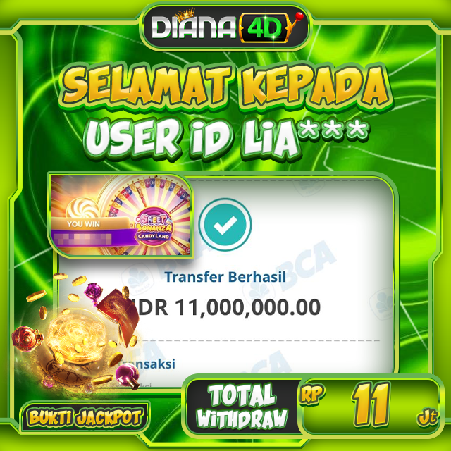 SELAMAT USER ID LIA*** MENDAPATKAN MAXWIN