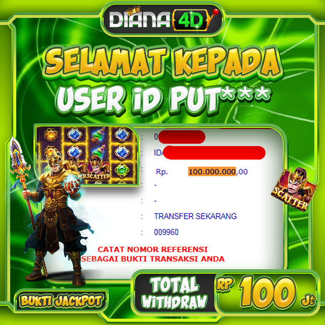SELAMAT USER ID PUT*** MENDAPATKAN MAXWIN