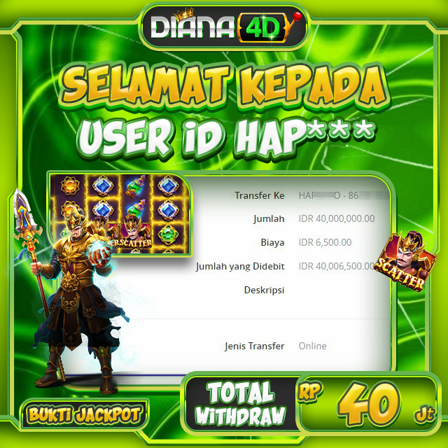 SELAMAT USER ID HAP*** MENDAPATKAN MAXWIN