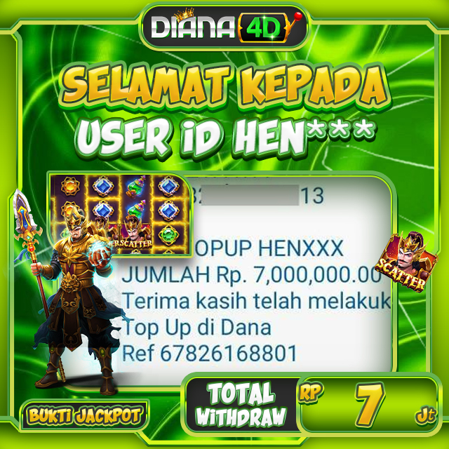 SELAMAT USER ID HEN*** MENDAPATKAN MAXWIN