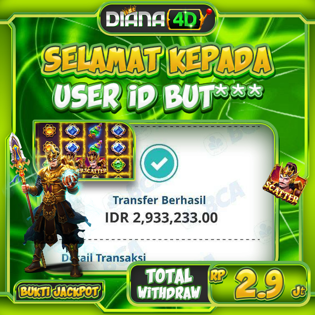 SELAMAT USER ID BUT*** MENDAPATKAN MAXWIN
