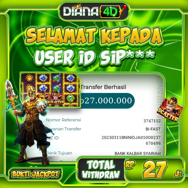 SELAMAT USER ID SIP*** MENDAPATKAN MAXWIN